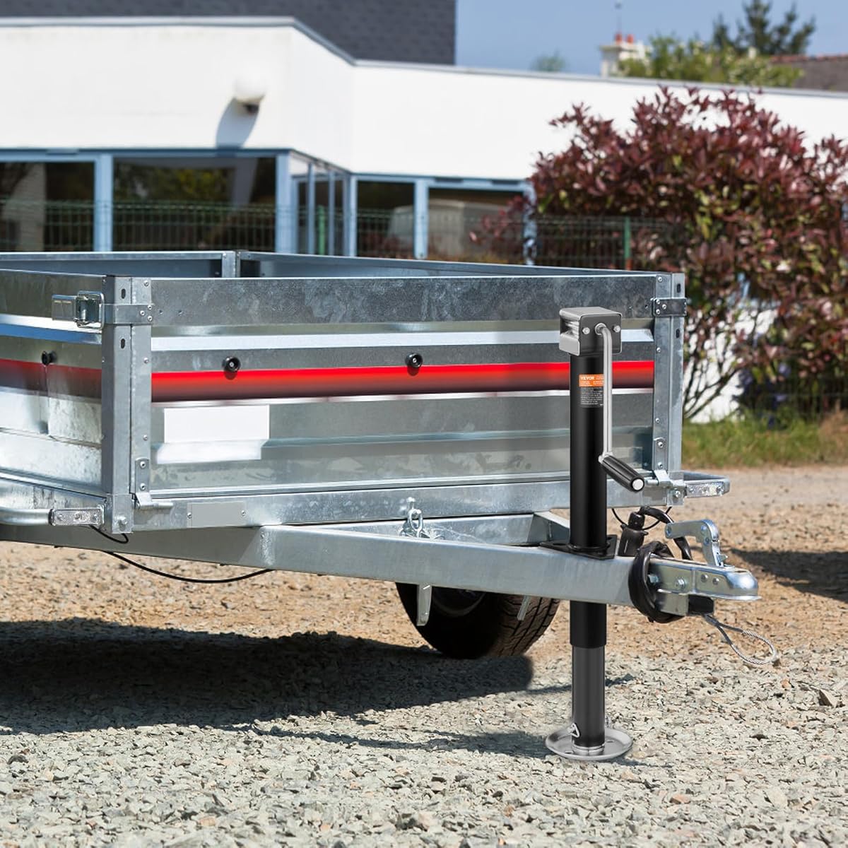 Heavy-Duty A-Frame Trailer Jack with Drop Leg – 5000 lb Lifting Capacity