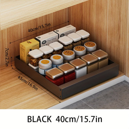 Lina Pull-Out Kitchen Cabinet Organiser – Space-Saving Sliding Pantry Storage Rack