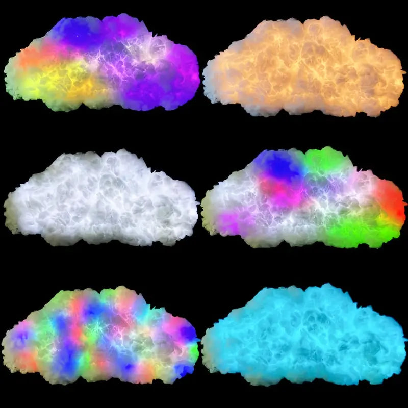 Smart LED Cloud Light – RGB Music-Sync Decorative Lamp with App Control