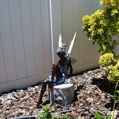 FairyGlo Garden Fairy Statue – Enchanting Weatherproof Outdoor Ornament