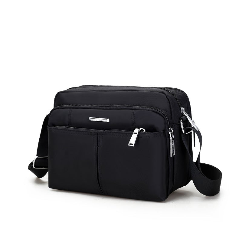 Waterproof Multi-Pocket Shoulder Messenger Bag for Everyday Use