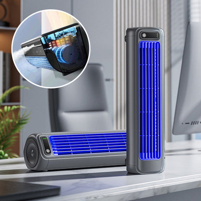 AirWave – Portable Rechargeable Air Conditioner with 12-Hour Battery Life