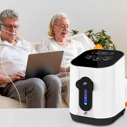 Portable Oxygen Concentrator – Lightweight & Adjustable Oxygen Supply for Home & Travel