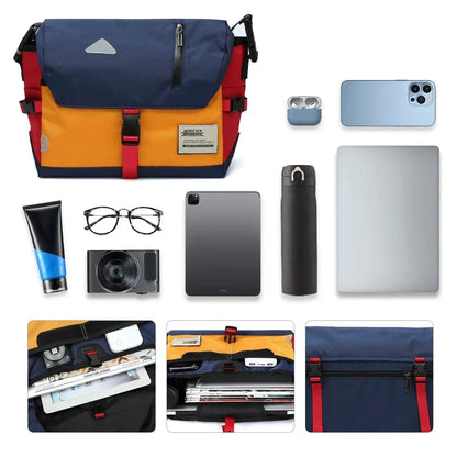 Luke | Classic Water-Resistant Crossbody Messenger Travel Bag