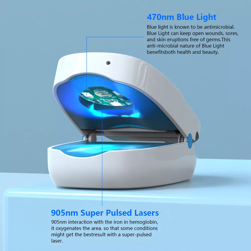 Nail Fungus Laser Treatment Device | Dual Wavelength Therapy 905nm & 470nm