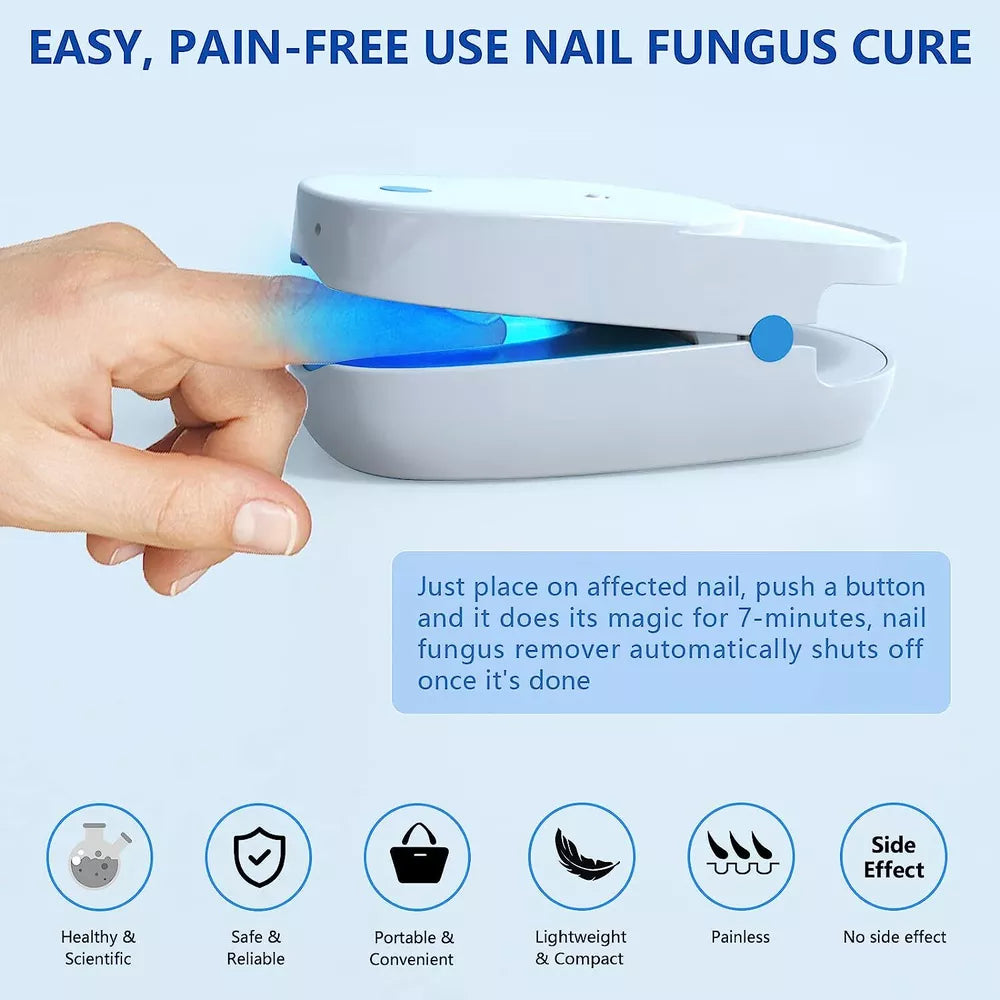 Nail Fungus Laser Treatment Device | Dual Wavelength Therapy 905nm & 470nm