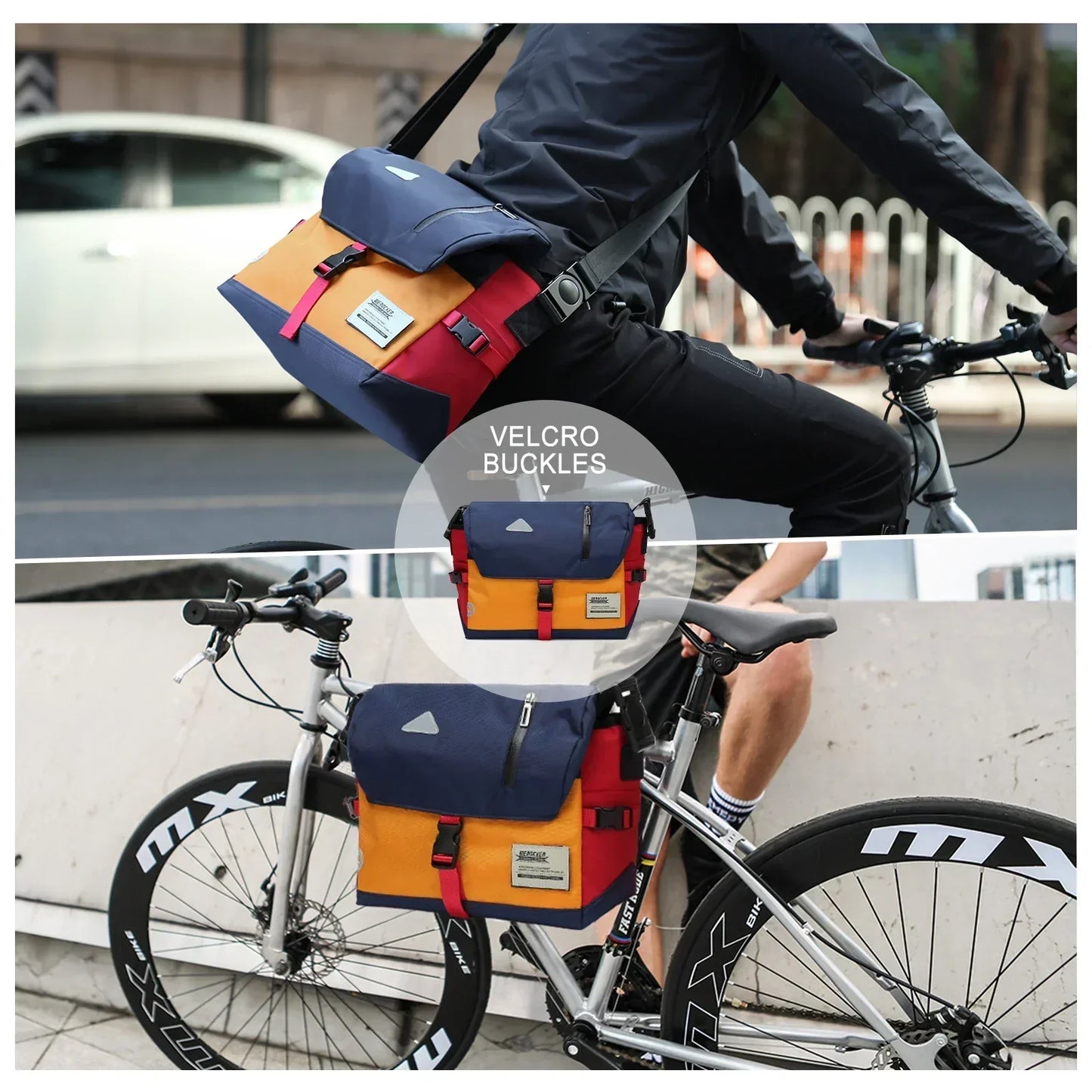 Luke | Classic Water-Resistant Crossbody Messenger Travel Bag