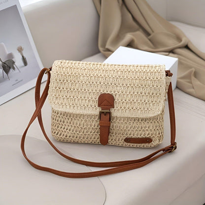 Woven Beach Bag – Lightweight Summer Tote for Beach & Everyday Use