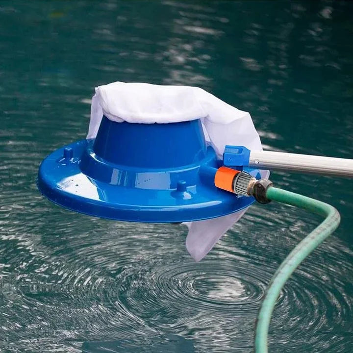 AquaVac – Chemical-Free Pool Vacuum Cleaner with Powerful Hose Suction for Leaves, Dirt & Debris
