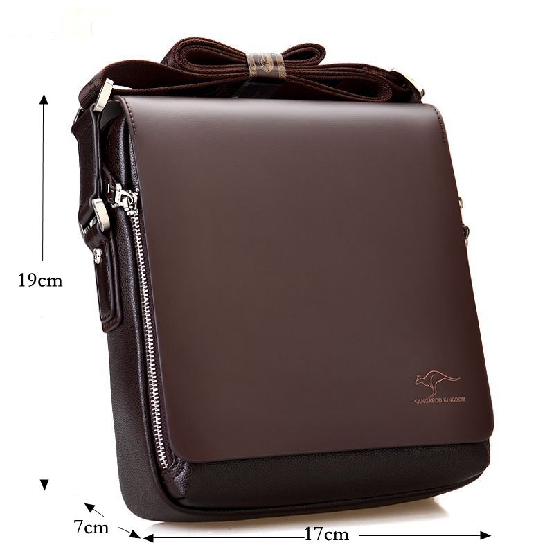 Mason Anti-Theft Crossbody Bag for Men – Secure Everyday Shoulder Bag with Lockable Zippers
