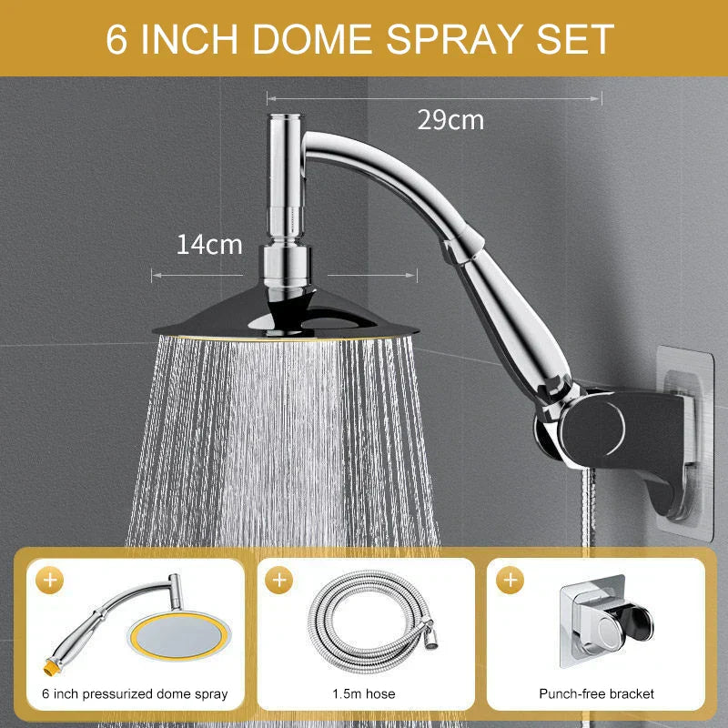 RainZen – Water-Saving Rain Shower Head for a Spa Experience at Home