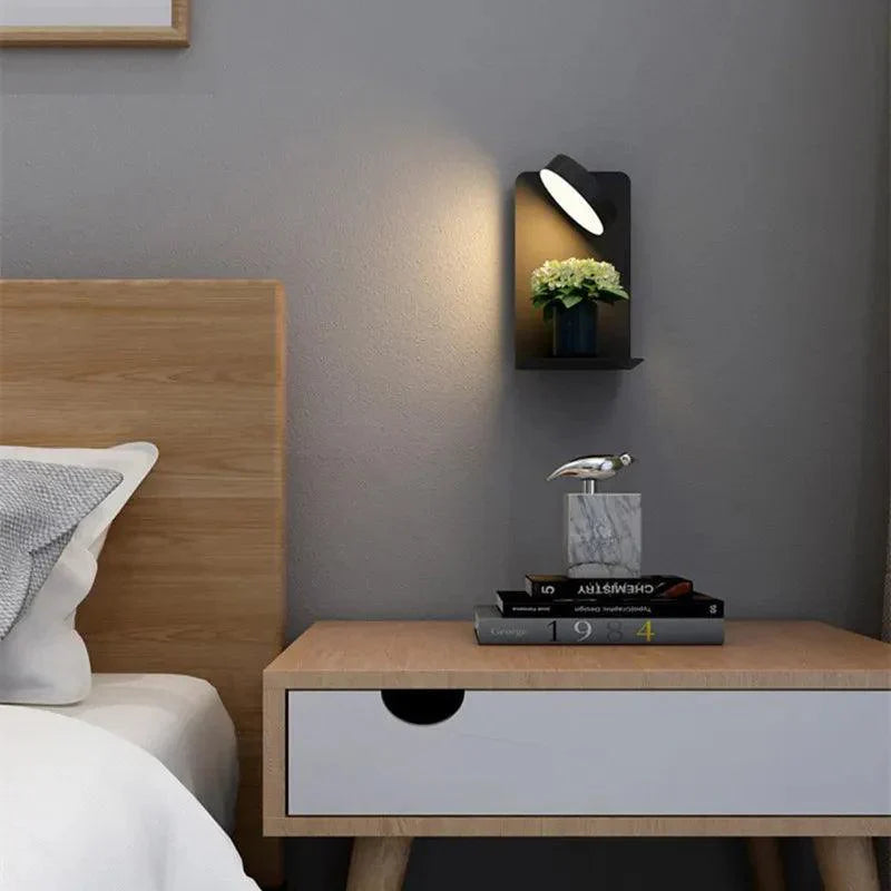 BrightSpot Night Lamp with Charger – 330° Rotating LED Desk Light with USB-C Charging Dock