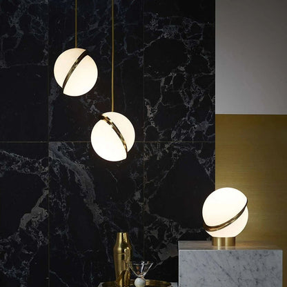 Brillux – Modern LED Ceiling Light with Gold Finish