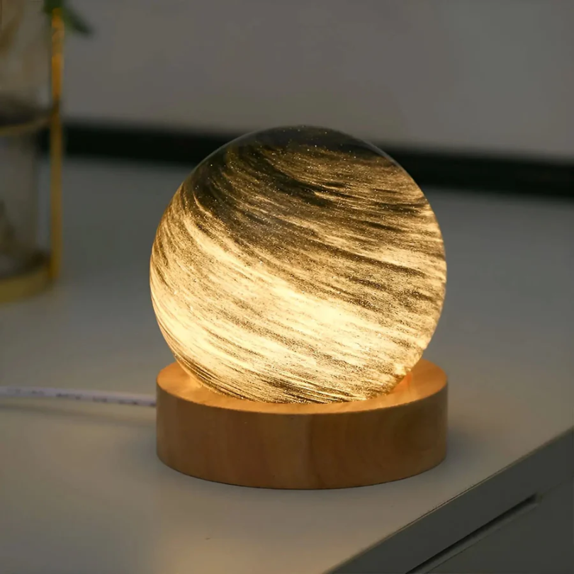 Cosmilux – 3D Planet Table Lamp with USB Rechargeable Soft Glow