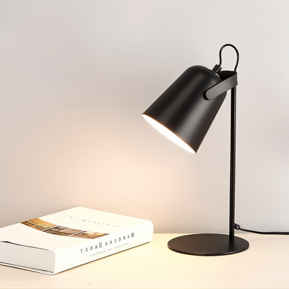 Macaron Desk Lamp – Nordic Yellow Adjustable Table Lamp for Reading & Study