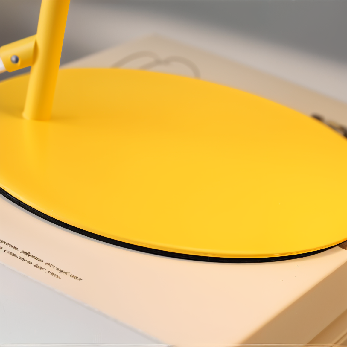 Macaron Desk Lamp – Nordic Yellow Adjustable Table Lamp for Reading & Study