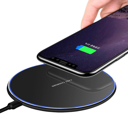 30W Fast Wireless Charging Pad | Premium USB-C MagSafe Charger for Apple iPhone, Samsung & Android