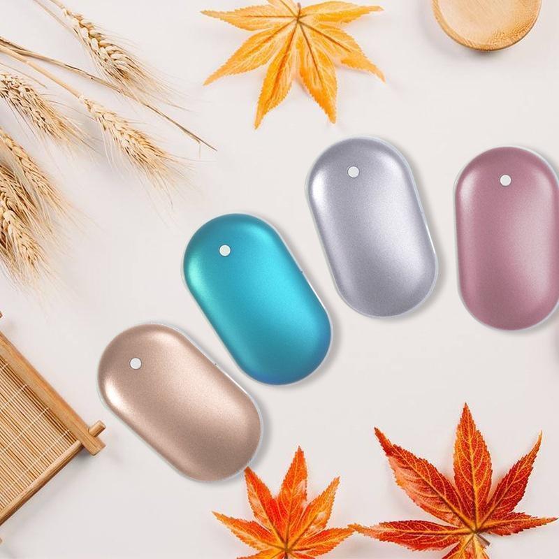 WarmCharge – Rechargeable Hand Warmer with Built-In Power Bank | Portable Winter Essential