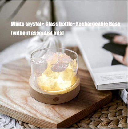 SereniStone Crystal Stone Aromatherapy Diffuser