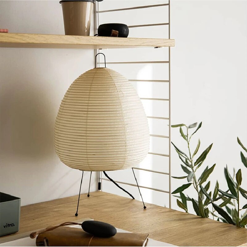 ZenGlow – Japanese Rice Paper Lamp for Stylish Interior Design