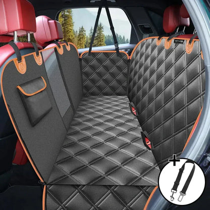 PawsGuard Back Seat Pet Cover – Waterproof Car Protector