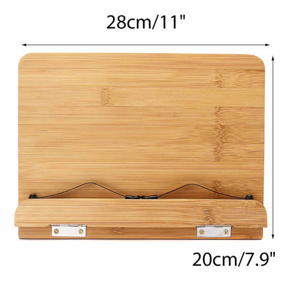 Portable Adjustable Book Stand – Ergonomic Reading & Tablet Holder for Study, Work & Travel