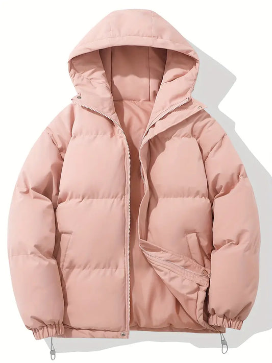 Emerson Casual Hooded Zip-Up Jacket - Sleek Comfort
