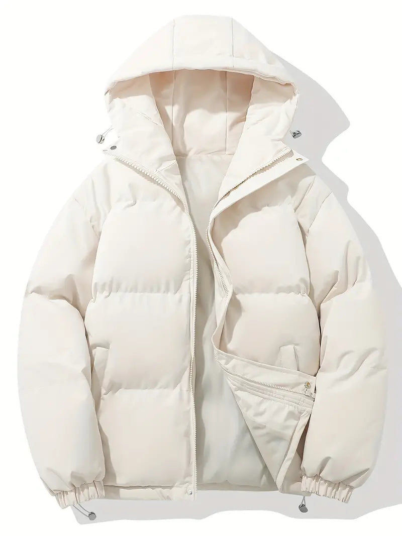 Emerson Casual Hooded Zip-Up Jacket - Sleek Comfort