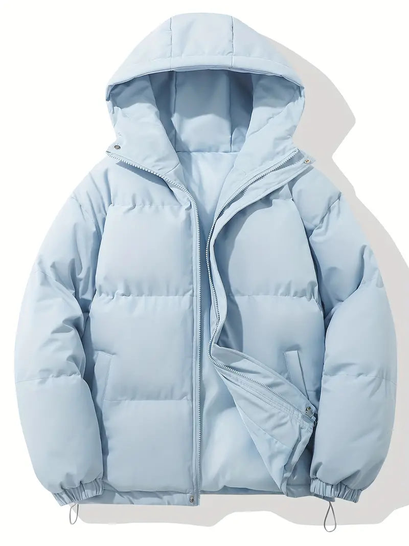 Emerson Casual Hooded Zip-Up Jacket - Sleek Comfort