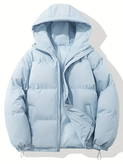 Emerson Casual Hooded Zip-Up Jacket - Sleek Comfort