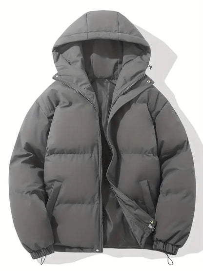 Emerson Casual Hooded Zip-Up Jacket - Sleek Comfort