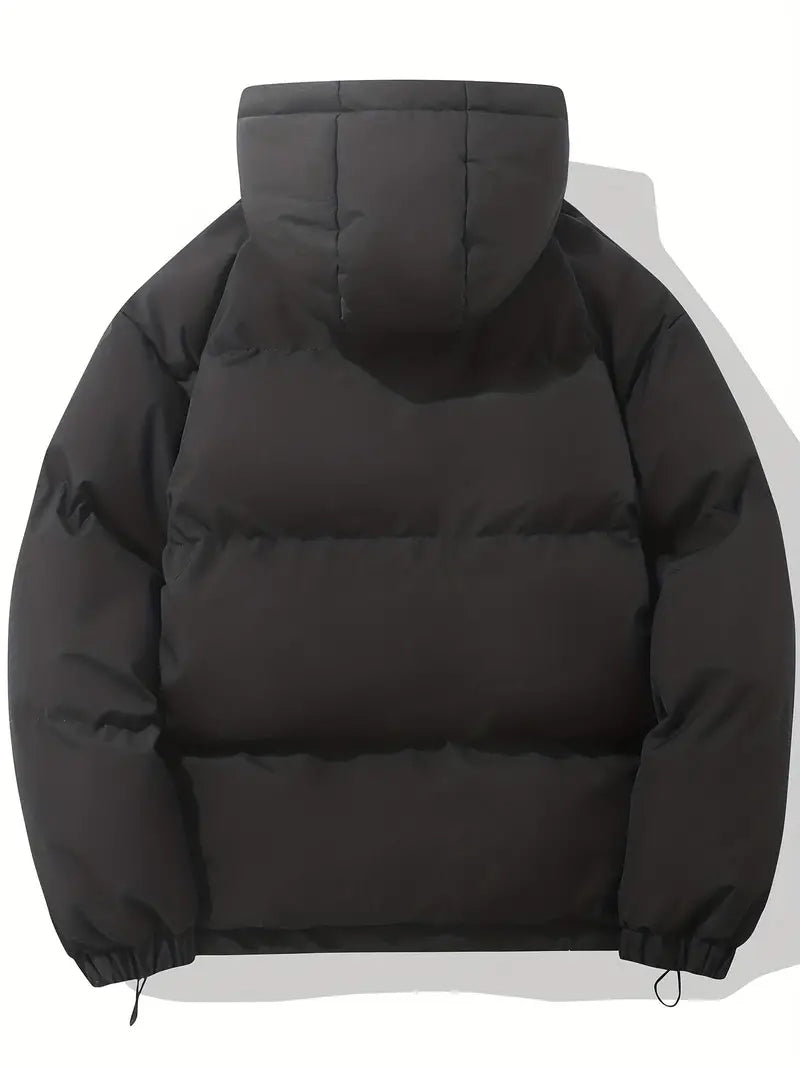 Emerson Casual Hooded Zip-Up Jacket - Sleek Comfort