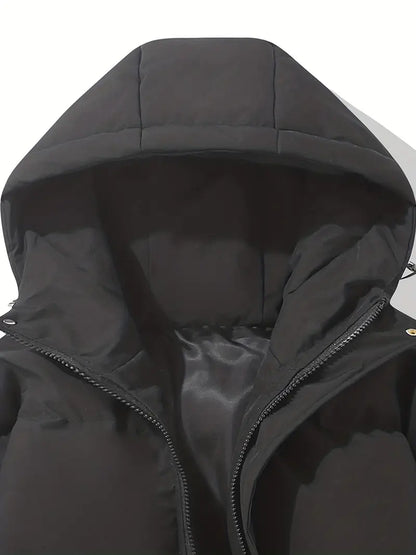 Emerson Casual Hooded Zip-Up Jacket - Sleek Comfort