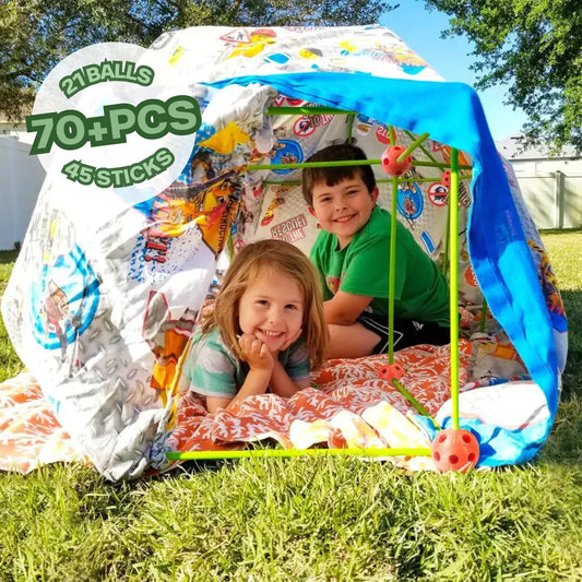 Kids Fort Building Kit – Creative Construction Playset