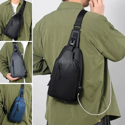 Waterproof Anti-Theft Crossbody Bag | Secure Travel Sling Bag for Men & Women