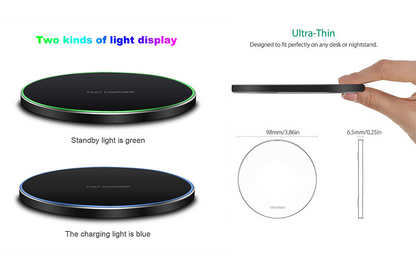 30W Fast Wireless Charging Pad | Premium USB-C MagSafe Charger for Apple iPhone, Samsung & Android