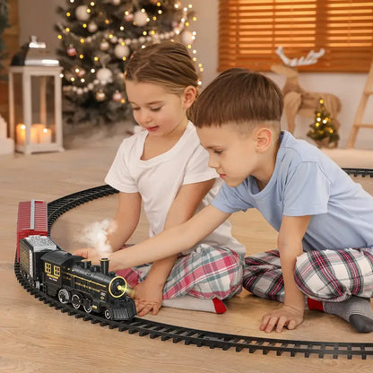 PlayTrain – Classic Steam Train Set for Kids | Imaginative Railway Play