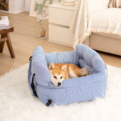 ComfyRide | Dog Car Seat Bed – Safe, Soft & Travel-Friendly Pet Carrier