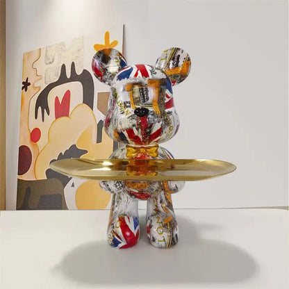 StreetPaws - Graffiti Bear Sculpture