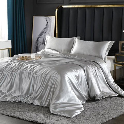 Elegant Satin Silk Bedding Set - Luxurious Comfort for Every Night