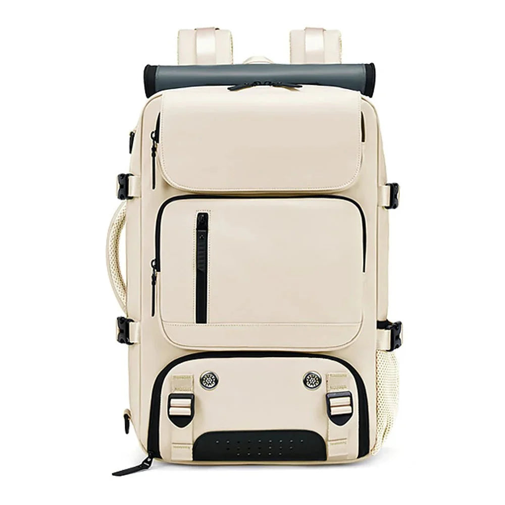 TRAVELMAX Pack – Large Waterproof Travel Backpack with USB Charging Port
