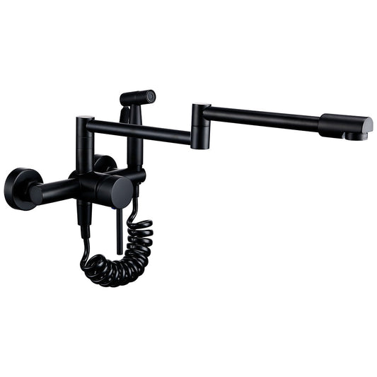 Flexible Kitchen Tap with Pull-Out Spray – Stainless Steel Design