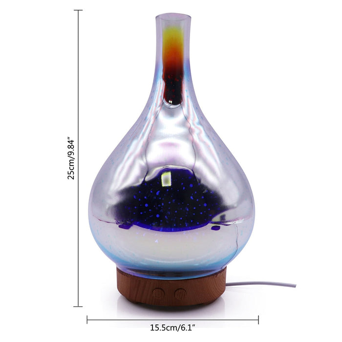 CosmicBreeze Aromatherapy Diffuser – Calming LED Lights & Essential Oil Mist for Relaxation
