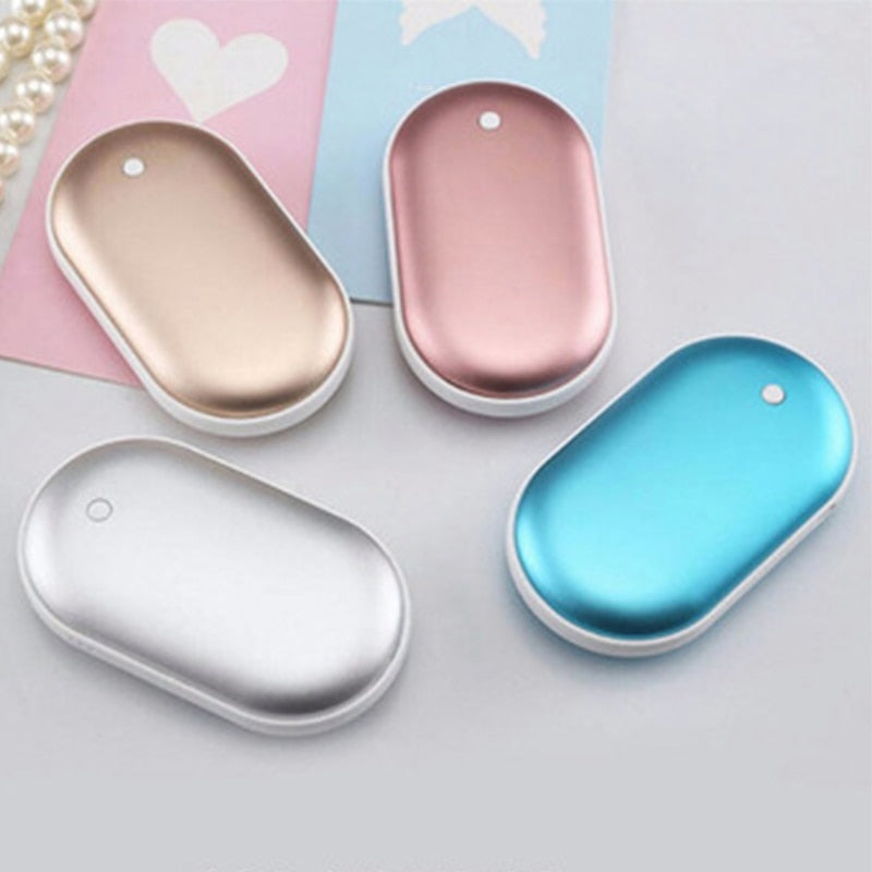 WarmCharge – Rechargeable Hand Warmer with Built-In Power Bank | Portable Winter Essential
