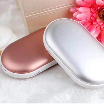 WarmCharge – Rechargeable Hand Warmer with Built-In Power Bank | Portable Winter Essential