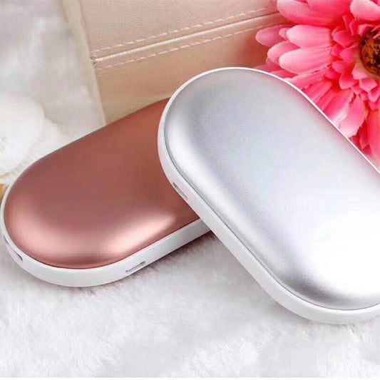WarmCharge – Rechargeable Hand Warmer with Built-In Power Bank | Portable Winter Essential