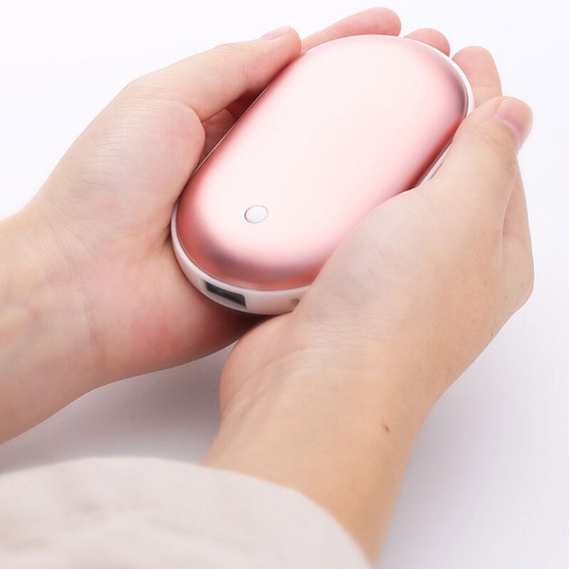 WarmCharge – Rechargeable Hand Warmer with Built-In Power Bank | Portable Winter Essential