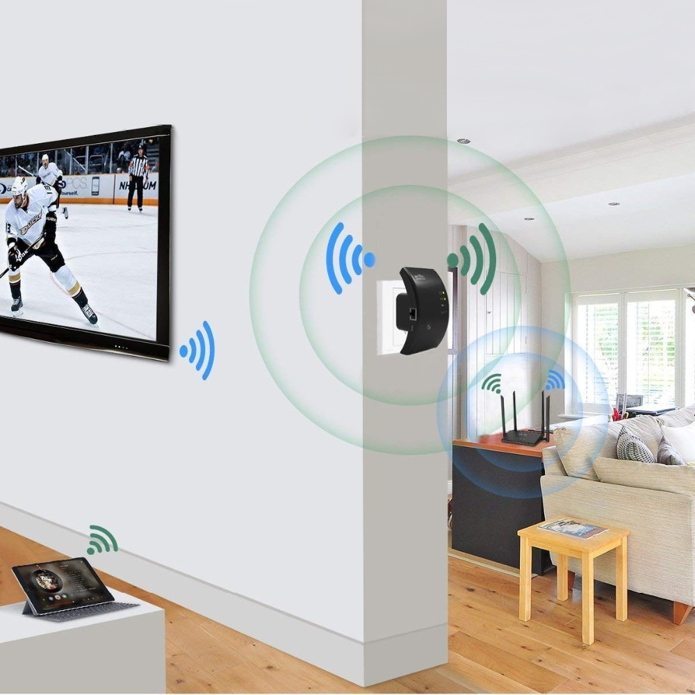 WiFiBooster Wireless Wi-Fi Signal Extender – Fast & Stable Internet for Every Room