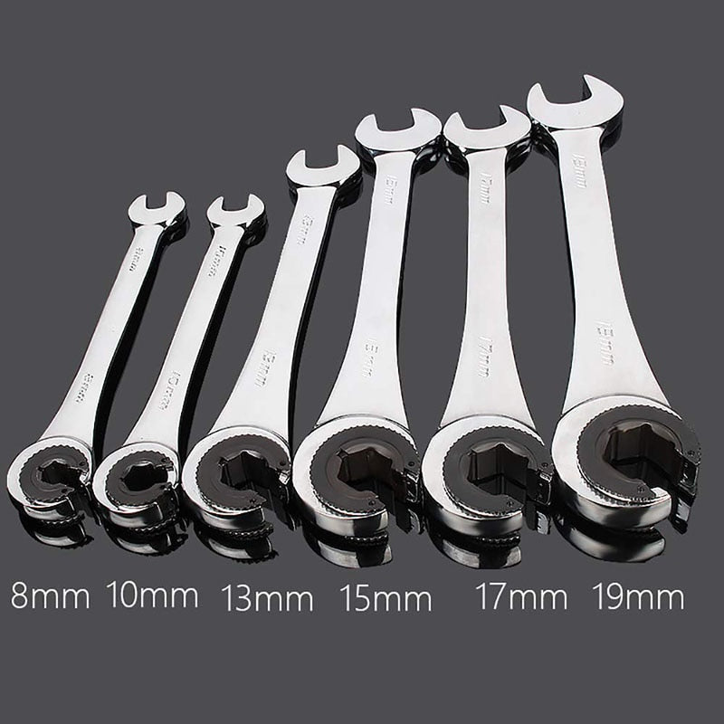 FlexRatchet – Adjustable Pipe Ratchet Wrench for Tight Spaces