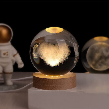 SolarSphere – Crystal Solar System with LED Lighting | Educational & Decorative Gift